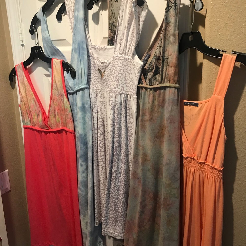 Sleeveless 100% Organic Cotton Dresses